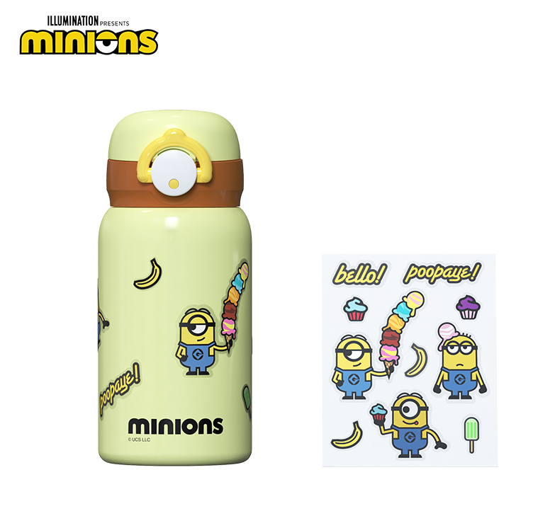 MINIONS Insulated Bottle 320ml MN-JZTB32